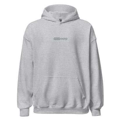 Grey Embroidery Hoodie