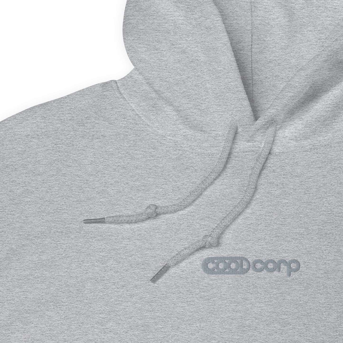 Grey Embroidery Hoodie